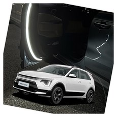 니로2세대 면발광 도어라이트 경고 교통사고 예방 방지, 모듈만 추가(부속품X)/도어라이트모듈(1개)