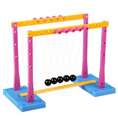 牛頓擺 DIY科學實驗套裝，中小學生科教玩具，碰碰球, 1個, 500套起拍單價