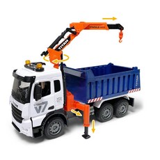 실감나는 공사장 중장비놀이 크레인 작동 덤프트럭 남아선물 4세남아