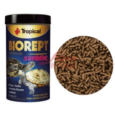 《胖頭龍批發工廠》Tropical 水龜飼料 澤龜飼料 鑽紋龜飼料 得比克 箱龜飼料, 1個, 益生菌健康烏龜軟料250ml