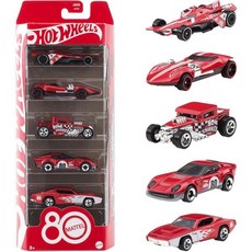 핫 휠 마텔 80주년 기념 7팩 라이드 온 토이카 3세 이상 미니카 7종 메탈 JHF01 포함, [5] Mattel 80th Anniversary 5