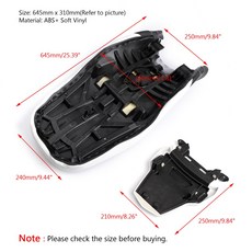 BMW R1200GS 2013-2018 雙人座墊, 1個