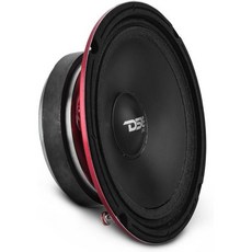 DS18 PRO SM6.2 슬림 고음 스피커 16.5cm 미드레인지 레드 스틸 바스켓 400W 출력 200W RMS 2옴 프리미엄급 오디오 IP66 방수 오토바이, 6.5-Inch