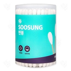수성위생재료공업사 수성면봉 100p 200p 면100%, 1개
