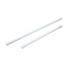 AN 길이조절 압축봉 커튼봉 30-70cm 수건 키친타올 무타공 미니 소형, 상세표기, 1개, 40-70
