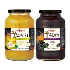 꽃샘 꿀모과차 +꿀복분자차 (액상차), 1개