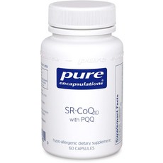 Pure Encapsulations SR輔酶Q10 PQQ無麩質膠囊, 60顆, 1罐
