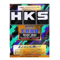 HKS SUPER PREMIUM OIL 高效能頂級全合成機油 4L, 1個, Premium EURO 5W30