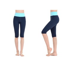 요가 등산 래쉬가드 스포츠 워터레깅스 6부 비치레깅스 비치팬츠