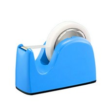 SDI手牌 0517B PRAG亮彩膠帶台 膠台 膠帶切割台 膠帶切割器 好好逛文具小舖, 1個, 藍