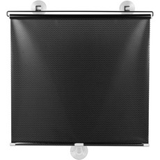 흡입 컵이 있는 PCS 암막 블라인드 그늘막 임시 휴대용 창문 커버 커튼 49 x 20인치