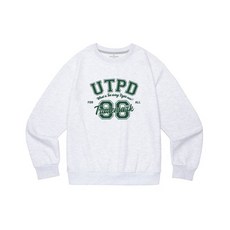 UNTAPPED STUDIO UTPD 96 아치 소프트 테리 맨투맨 티셔츠 백멜란지 275903