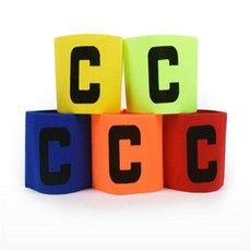 [이이오품] 유소년주장완장 축구용품 축구주장완장 주장완장 블루, 그린, 1개