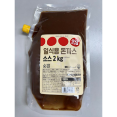 식자재왕 일식 돈까스 소스, 2개, 2kg