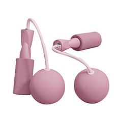 클레어라 공 줄넘기, 핑크, 1개 스포츠_레저/헬스/요가/댄스 반품 최저가 4,860원