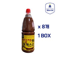 미담채 옛날 돈가스 소스 1.9kg 1BOX(8개), 8개