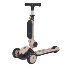 아티스트 유아동 킥보드 3in1 어린이 씽씽이 높이조절, 더스크로즈, 1개