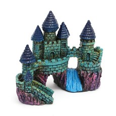 행운몰 수족관 어항장식 성벽 구피어항장식