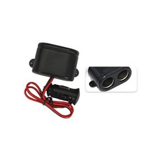 멜론 차량용 시거잭 유선소켓 지디 2구 3구 4구 시가잭 연장선 멀티탭, 1. 지디 블랙 2구소켓, 1개