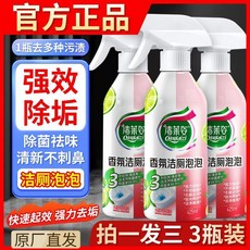 清萊姿香氛潔廁劑除菌強力去污除垢去異味馬桶除臭正品泡泡清潔劑 玻璃清潔劑 水垢去除劑 清潔用品 去黃漬 清潔劑, 1個, 【深層清潔 噴噴煥新】,備用噴頭個【沒有香氛潔廁】