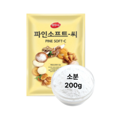 [대두]파인소프트-C 200g 깨찰빵/타피오카전분/파인소프트씨, 1개