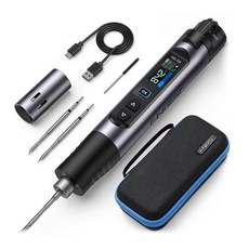 FNIRSI HS-03 무선 납땜인두 10W 충전식 휴대용 납땜 인두기 온도조절 가능한 전문가용 납땜 키트, 01 HS-03, 1개