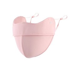 夏款魚骨口罩 防曬護眼角面罩 3D立體騎行口罩 防紫外線透氣可水洗, 夏款魚骨護頸面罩【黑色】,均碼, 1個