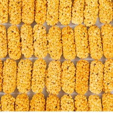 자연e랑 바삭 고소 오트밀 강정 곡물 간식 부모님 명절 사무실 과자, 3개, 150g