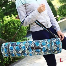 YOGORO 大容量防水多功能瑜伽墊收納袋 L號 瑜伽墊背袋, 1個, L