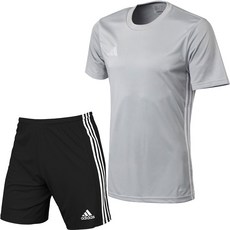 아디다스 반팔티 반바지 반팔 티셔츠 운동복 세트 남여공용 트레이닝복 + ALS 마스크