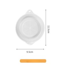 그라인더 강판 갈이 와사비 마늘 생강 마 일식집 세라믹 고추냉이, 1개, 퓨어화이트