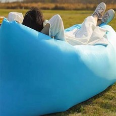 굿픽몰 에어 소파 방수빈백, 오렌지