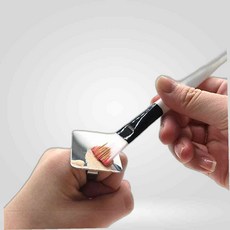 LETEO-상세표기 믹싱팔레트 소형 손가락 네일팔레트 메이크업 반지파레트 팔레트 매니큐어도구 링팔레트