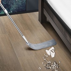 길이조절 롱롱 틈새먼지 청소막대 - 침대밑 구석구석 극세사걸레 먼지제거기, 청소막대세트+먼지털이, 1개