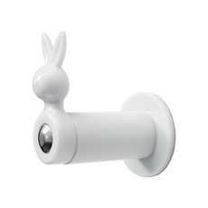 嗨購 馬桶蓋防掉落掛鉤 馬桶圈固定器 適用多種馬桶蓋 靜音防撞 簡易安裝, 白色【1個裝】可旋轉