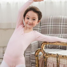 긴팔 레오타드 발레복 4color 여아 유아동 3~10세_WDC9115