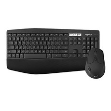 Logitech 羅技 MK850 PERFORMANCE 無線藍牙鍵盤滑鼠組 舒適軟質掌墊, 黑色, 普通型