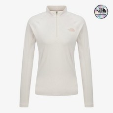 노스페이스 NT7LR84C 여성 리스코 긴팔 집티 CREAM TOP483 EAG666