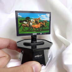 쥬얼포레 정성담아 납골당 TV 텔레비전 상차림 봉안당 추모장식 기억 성묘 명절 추모공원 장식 추모관 추모, 블랙