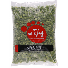 냉동 청피망 1kg, 9개