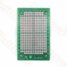 祥昌電子 SL-403D 雙面纖維鍍錫萬用板 電路板/PC板/PCB板, 1個
