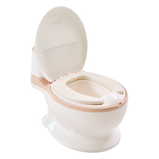 오로비 아기 변기 소프트 쿠션 사운드 변기, 프림로즈핑크
