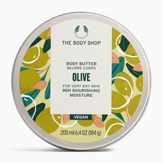 호주 더바디샵 The Body Shop Olive Body Butter 올리브 바디 버터 바디크림, 3개