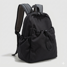 260g 초경량 바스락 캔버스 방수 백팩 3color