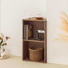 YANGJI BOOKCASE 方塊收納櫃 書櫃, 木結紋, 2層