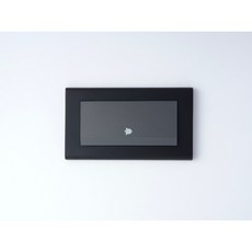 Panasonic GLATIMA 鋅合金曜黑框 電鈴開關, 1個, 電鈴開關（灰