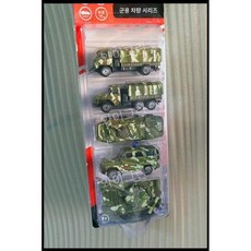 장난감 군용 탱크 장갑차 운송트럭 합금 모형 로켓발사 세트, 1 위장 녹색, 1개