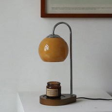 캔들 워머 높이조절 조명 인테리어 샴페인, 홀더 어깨블랙, 잉글리시 UK plug, 타이밍조광스위치