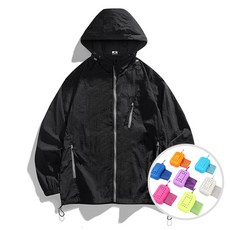 가빈 바람막이 러닝 경량 방수 방풍 자외선차단 지퍼 윈드브레이커