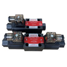 유압 솔밸브 솔레노이드 소형 워터 전자기 밸브 양방향, DSG-02-3C60-DL 24V, 1개